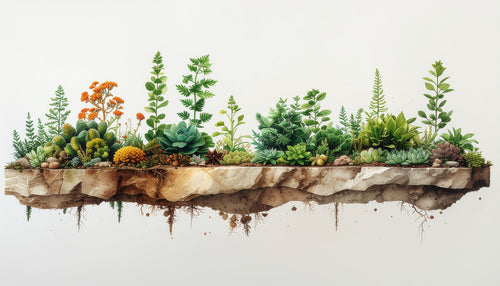 Illustration du microbiote intestinal sain et équilibré, représentant la santé intestinale naturelle selon la naturopathie
