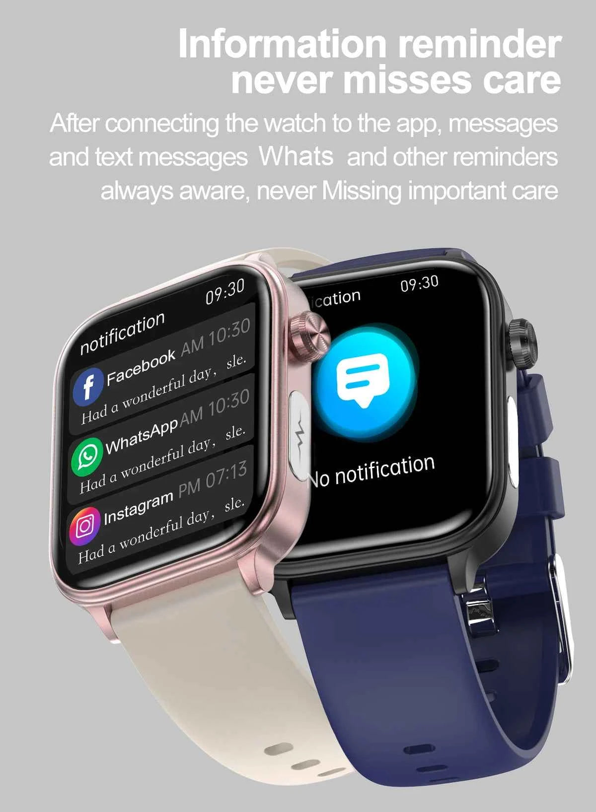Montre sportive intelligente - Votre suivi performance personnel