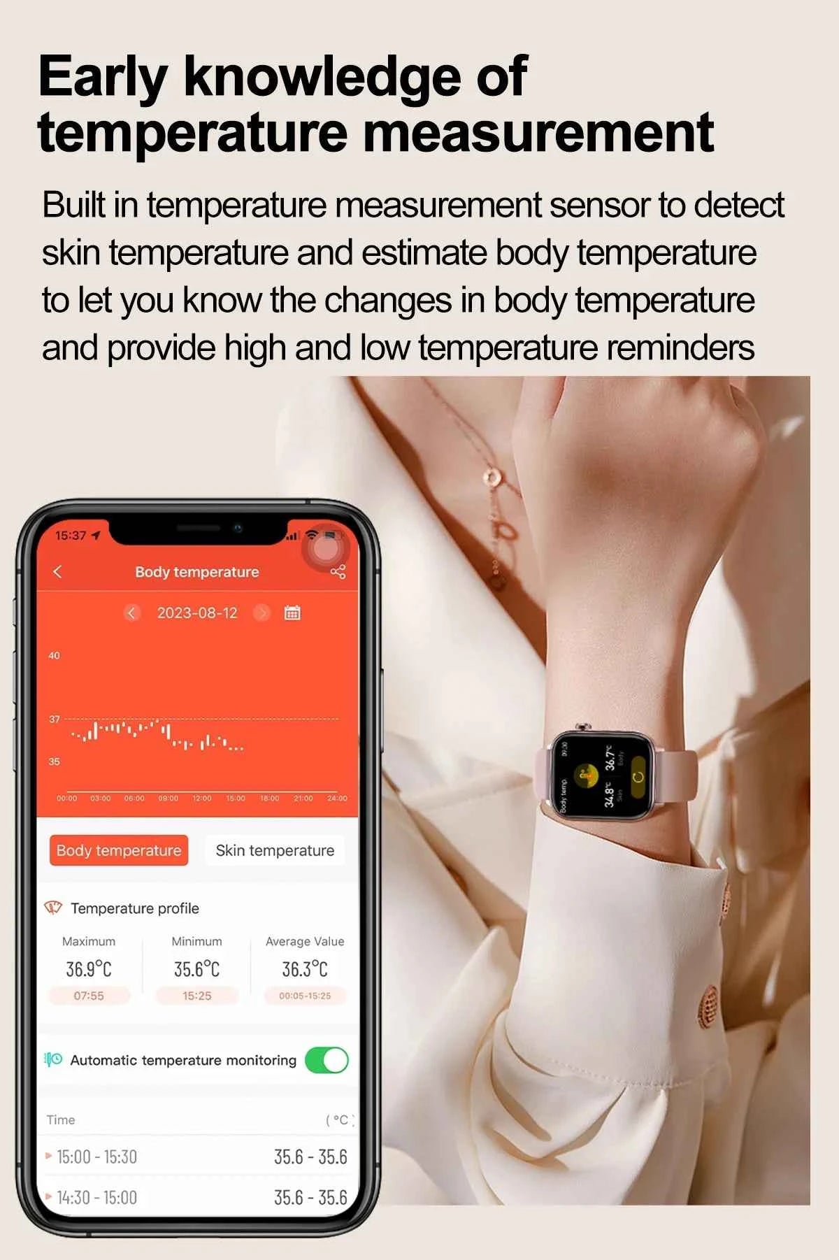 Montre sportive intelligente - Votre suivi performance personnel
