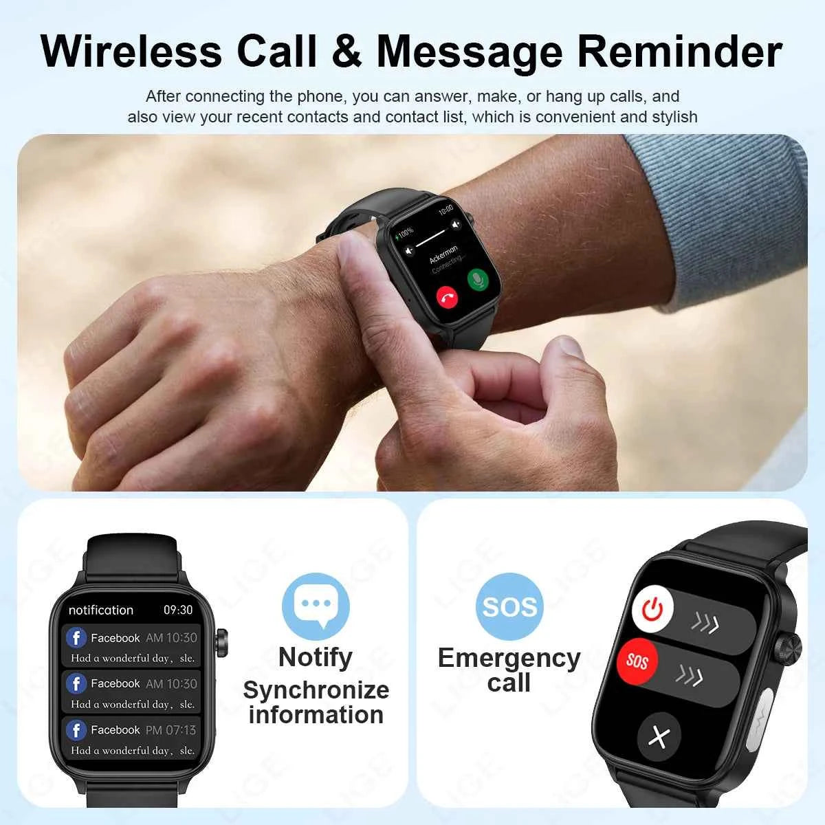 Montre sportive intelligente - Votre suivi performance personnel