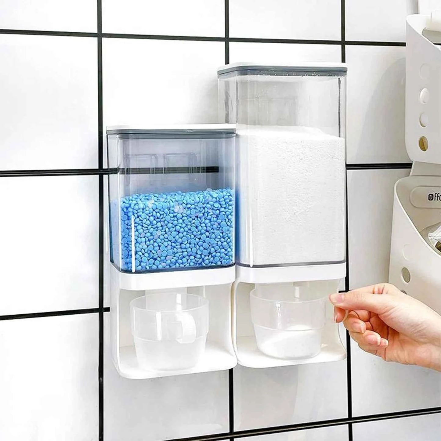 Distributeur de lessive en poudre - Votre solution rangement intelligente