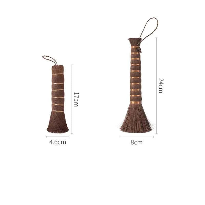 Brosse nettoyage cuisine naturelle en fibres naturelles, idéale pour un nettoyage efficace et respectueux de l'environnement