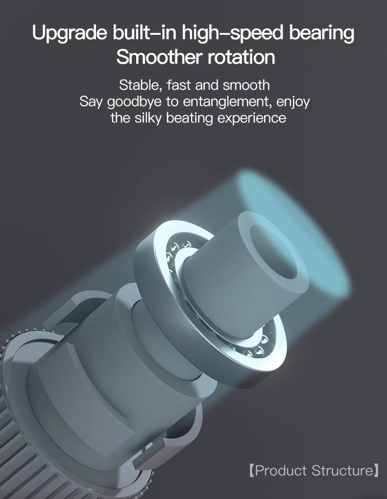 Corde à sauter intelligente avec roulements à billes pour une rotation fluide et rapide