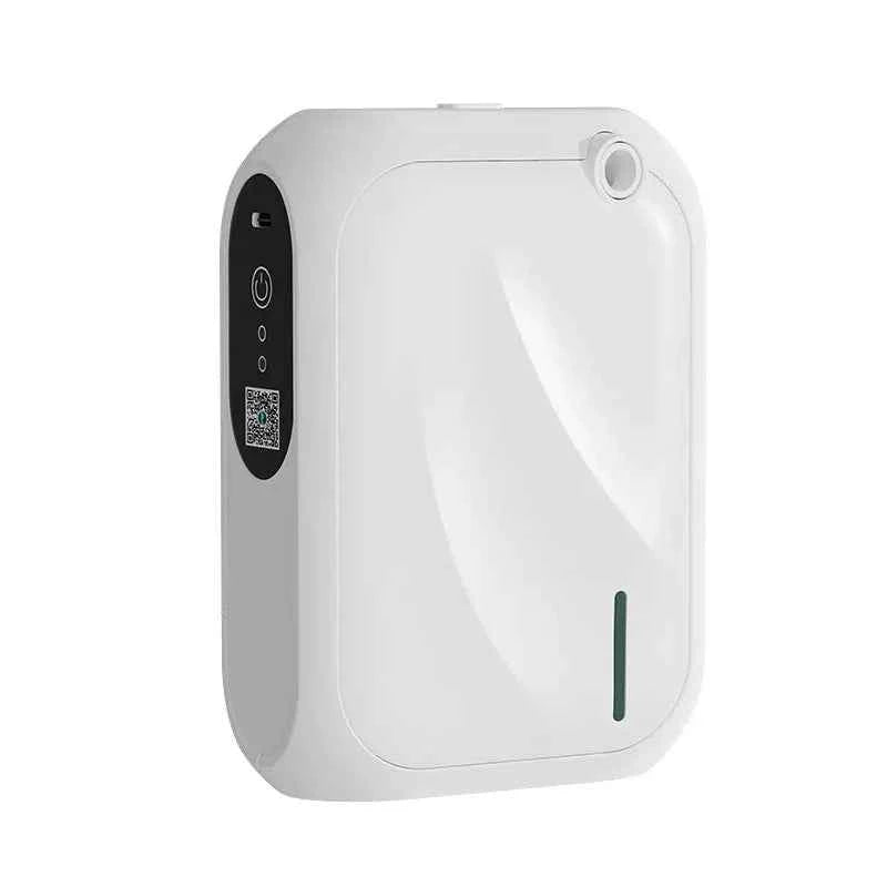 Diffuseur d'huiles essentielles décoratif en blanc avec design moderne pour une ambiance apaisante