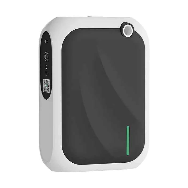 Diffuseur d'huiles essentielles décoratif moderne avec design compact et indicateur lumineux