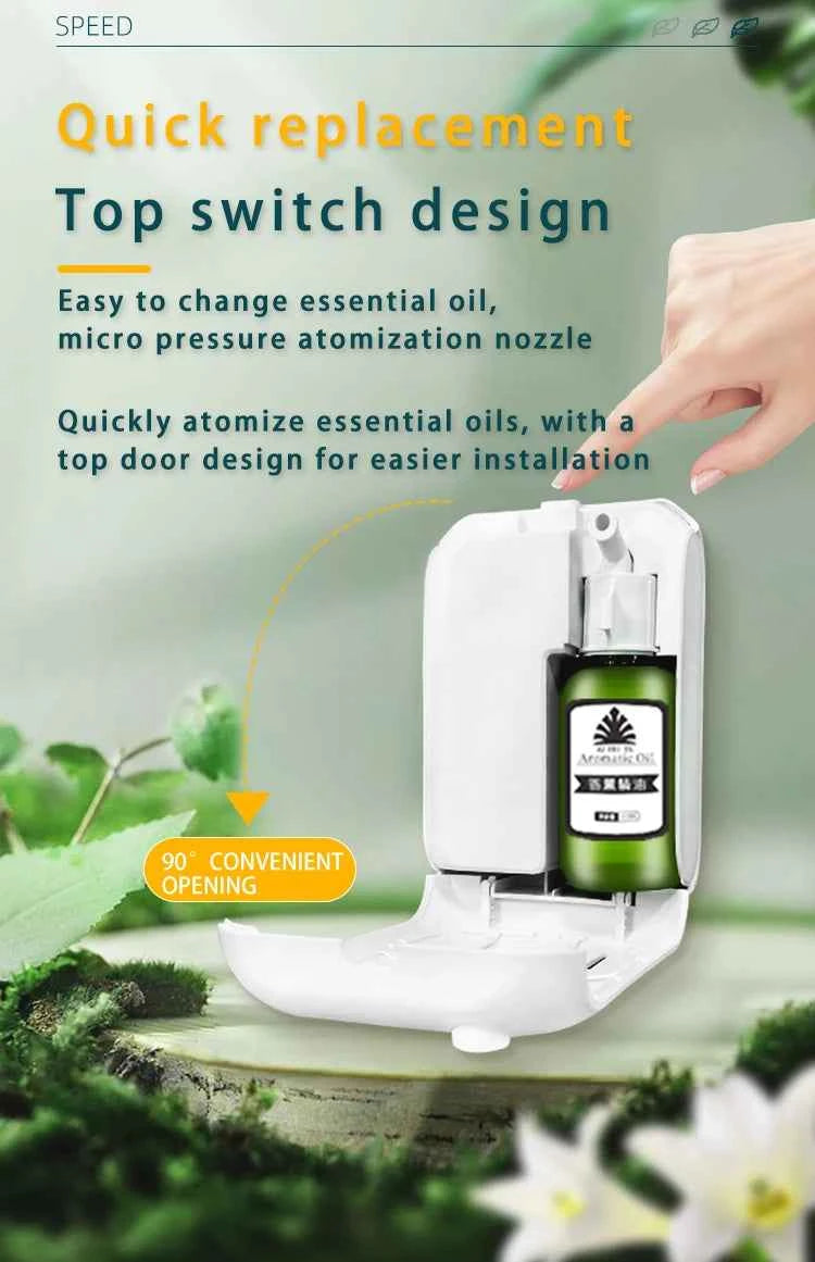 Diffuseur d'huiles essentielles décoratif avec un design pratique pour un remplacement facile