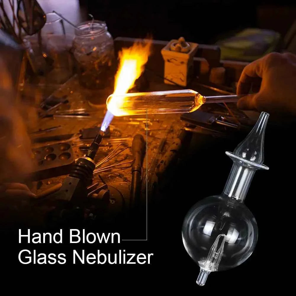 Diffuseur huiles essentielles design en verre soufflé à la main pour une atmosphère apaisante