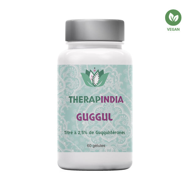 Guggul 2,5% Guggulstérones : Équilibre Lipidique, Articulations & Métabolisme (Ayurveda) - Therapindia