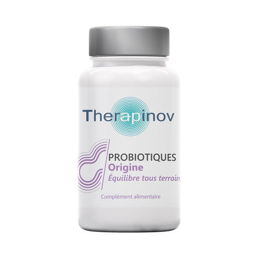 Probiotique Origine : 14 Souches Naturelles + Inuline pour la Flore Intestinale & le Transit - Therapinov