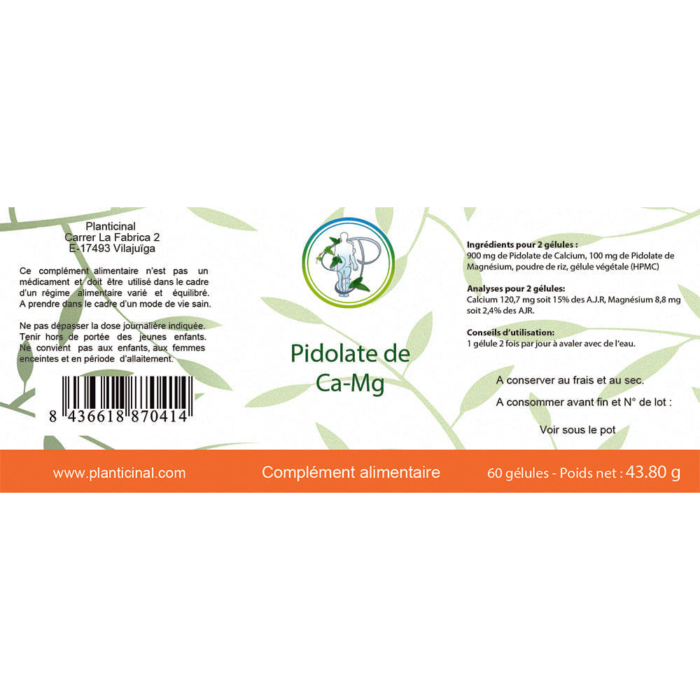 Pidolate de Calcium-Magnésium Pack Promo x 3
