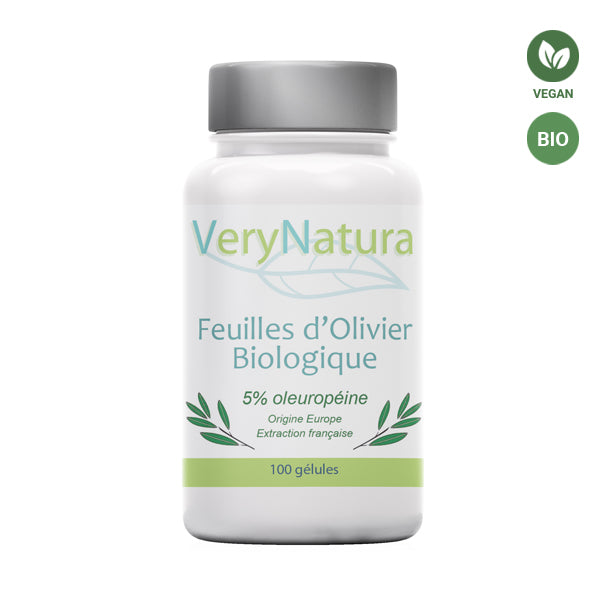 Feuilles d'Olivier Bio 5% Oléuropéine (Very Natura), photo 2