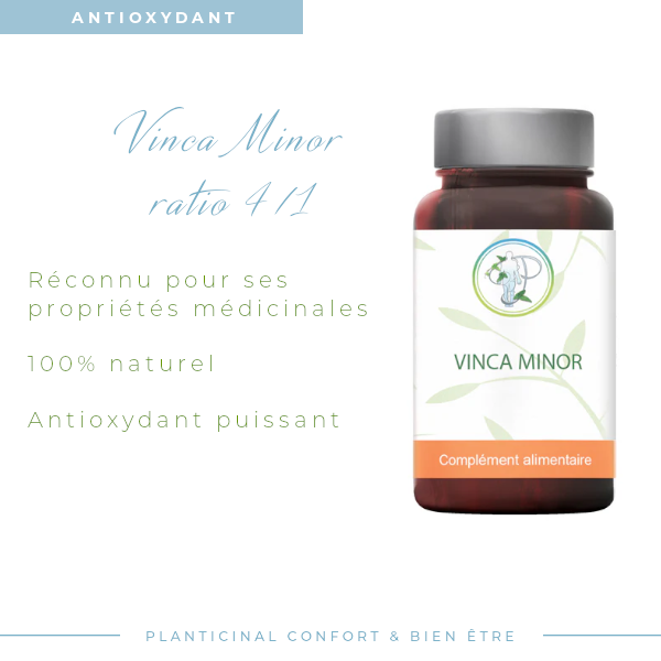 Vinca Minor Ratio 4/1 Pack Promo x3-3 pots de 90 gélules