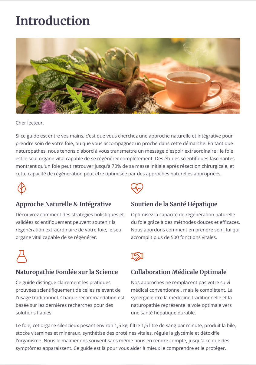 Régénération Hépatique : Le Guide Complet pour Réparer votre Foie Naturellement