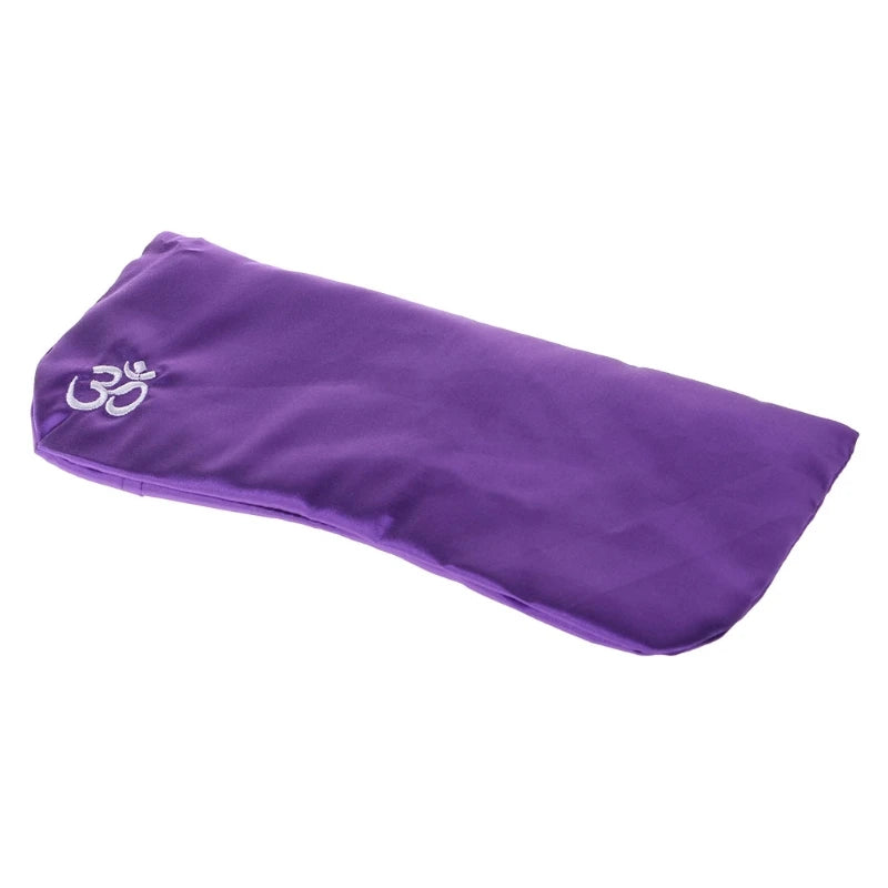 Masque de relaxation yoga en violet doux, idéal pour la méditation et le bien-être