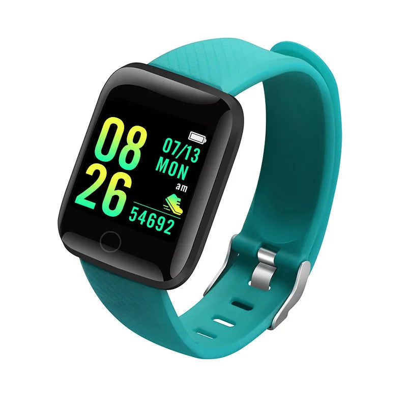 Montre connectée pas chère avec écran couleur et fonctionnalités de suivi de la santé