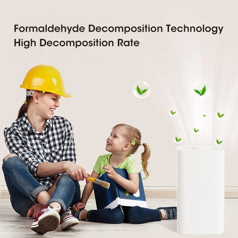 Purificateur d'air portable avec technologie de décomposition du formaldéhyde pour une meilleure qualité de l'air