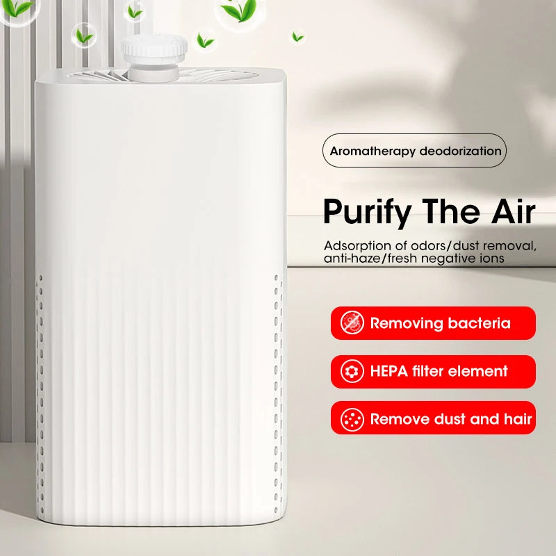 Purificateur d'air portable de Le terrier du bien-être avec filtre HEPA et fonction de désodorisation