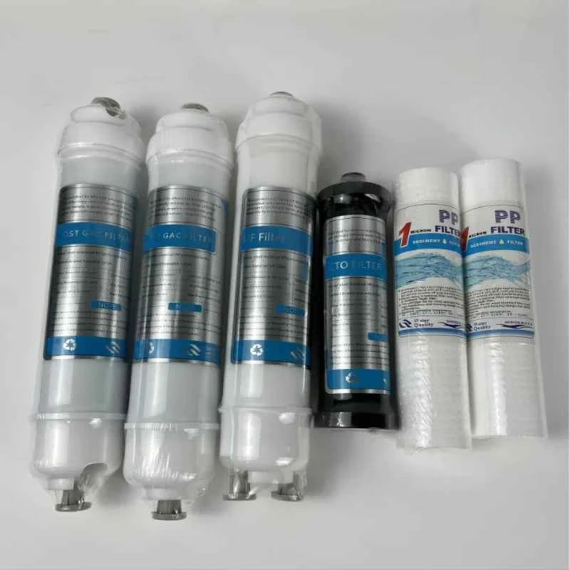 Cartouches de filtre pour purificateur d'eau 5 étapes pour une eau propre et saine