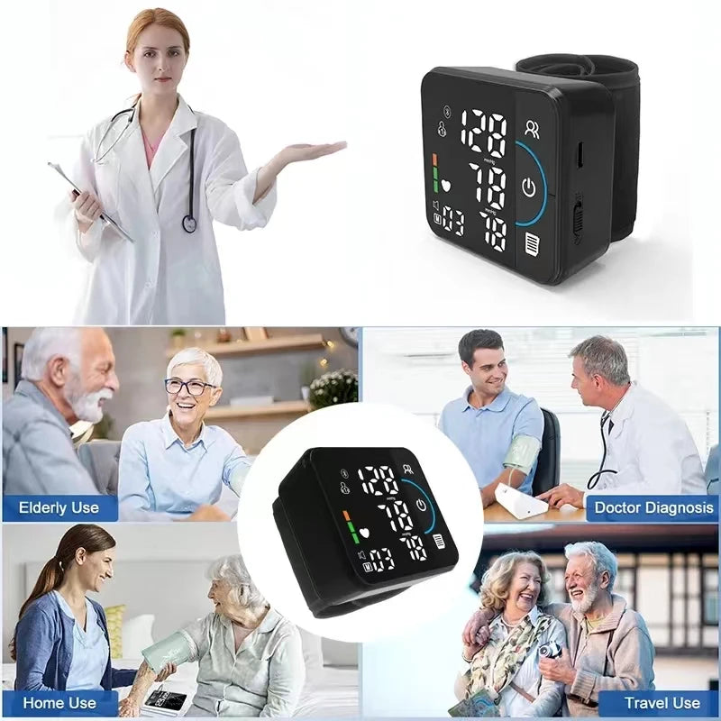 Tensiomètre intelligent Bluetooth idéal pour diagnostics médicaux et utilisation à domicile pour les seniors