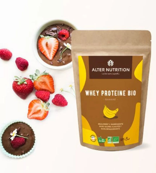Protéine Whey Banane Bio