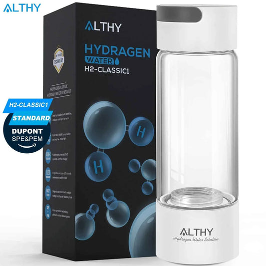 Générateur eau hydrogène portable avec design élégant et boîte de rangement