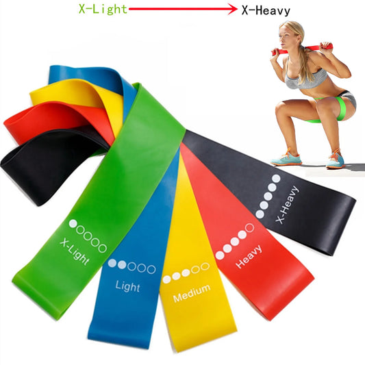Bandes élastiques musculation de différentes résistances pour un entraînement efficace à domicile