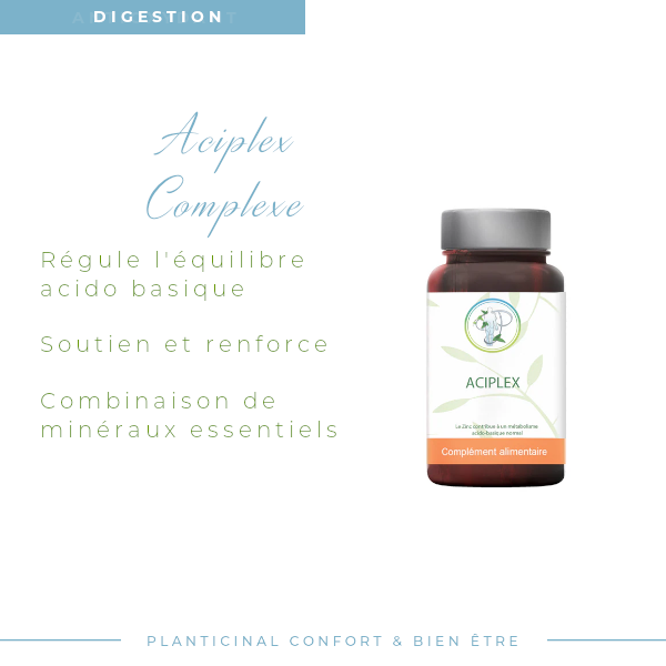 Aciplex – Votre Solution Naturelle pour l'Équilibre Acido-Basique