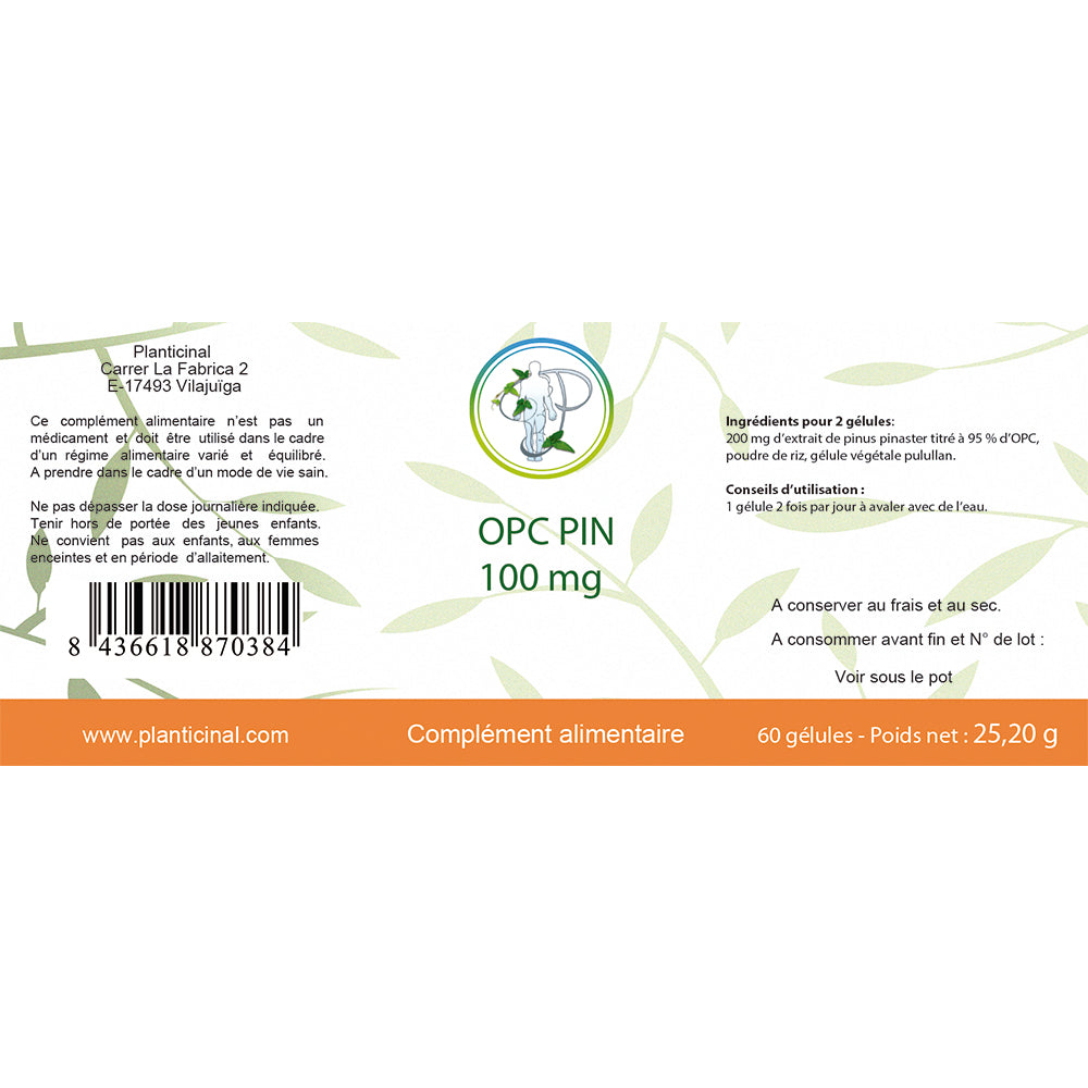 Opc de pin 100 mg