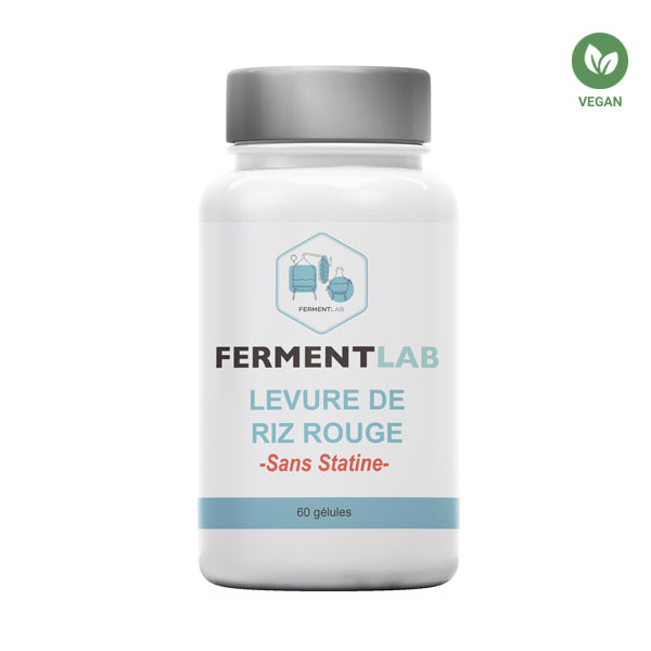 Levure de Riz Rouge Fermenté Sans Statine : Cholestérol