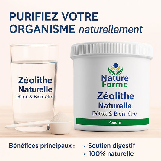 Zéolithe  Clinoptilolite : Détox, Antioxydant