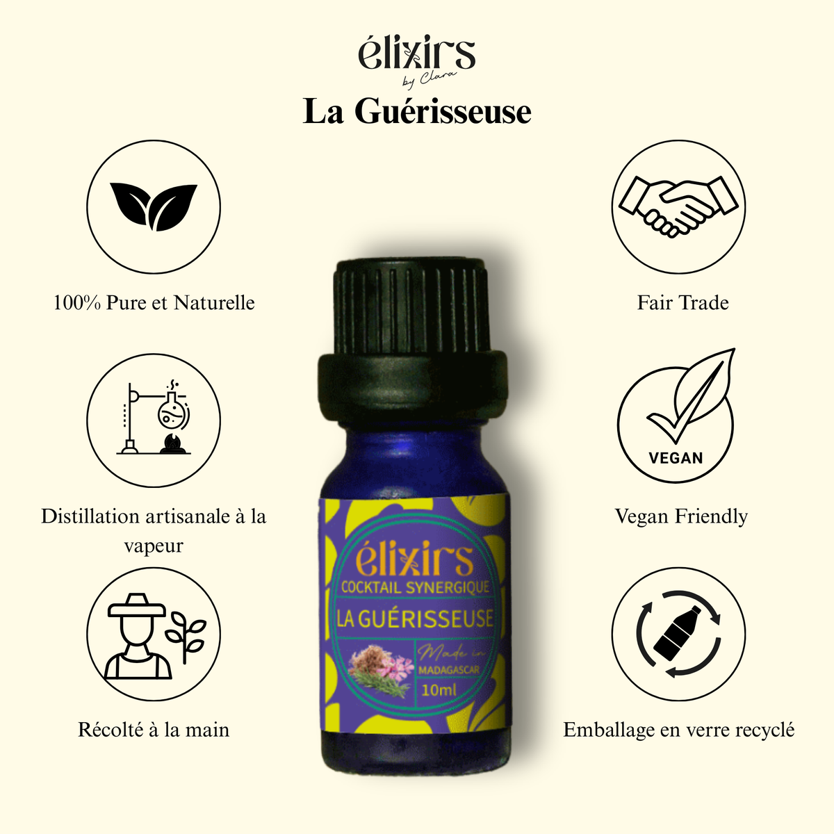 La Guérisseuse, synergie d'huiles essentielles (Élixirs de Clara), photo 3