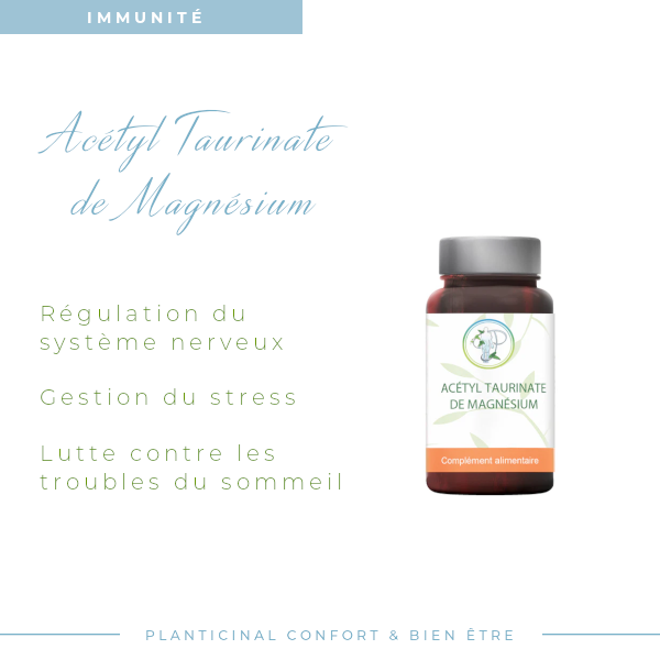 Acétyl Taurinate de magnésium Pack Promo x 3