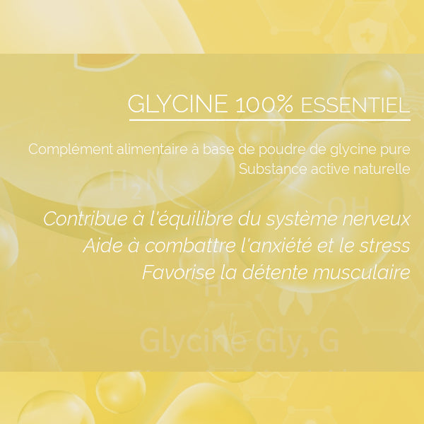 Glycine 100% Poudre Pure – Votre Allié Naturel pour la Régénération Musculaire et le Métabolisme