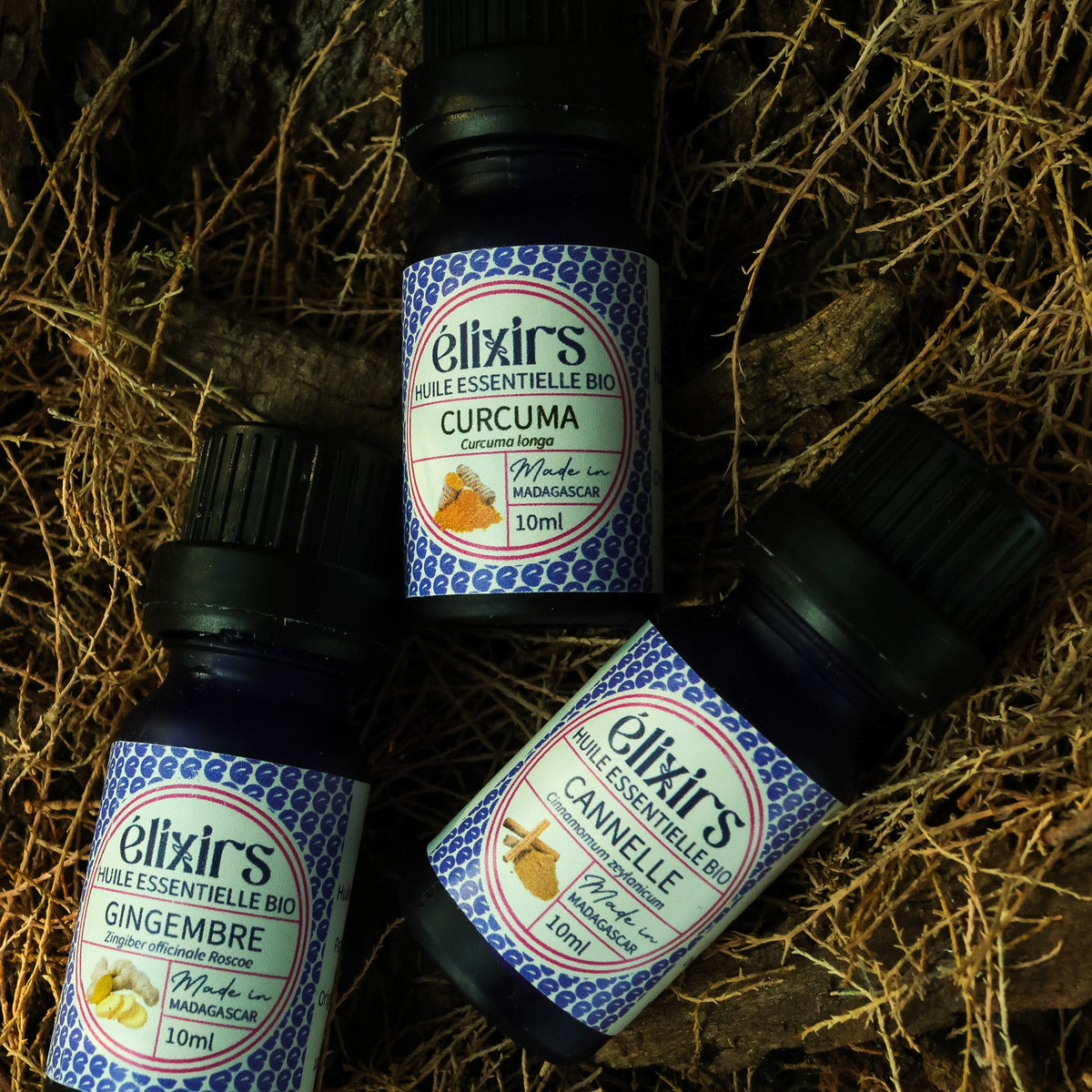 Curcuma | Curcuma Longa-ÉLIXIRS de CLARA™️ - Aromathérapie Bio
