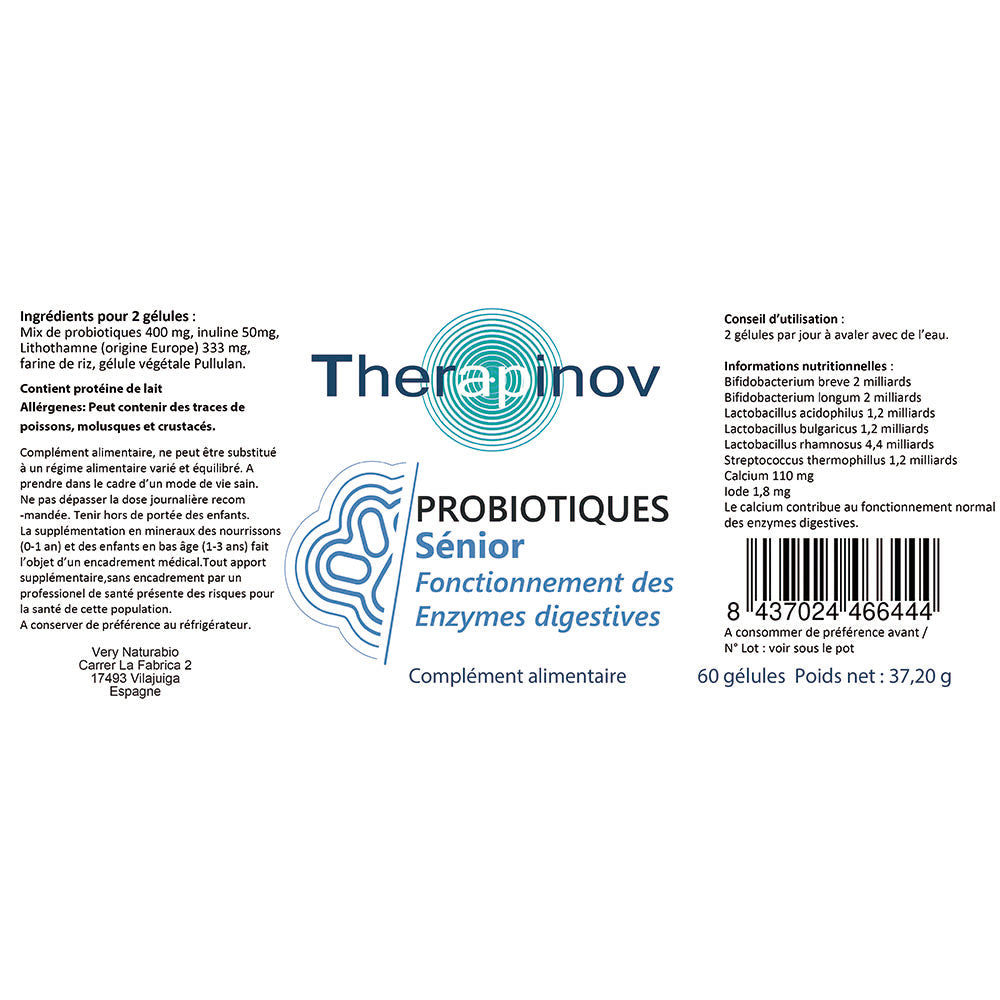 Probiotique Senior : Flore Intestinale