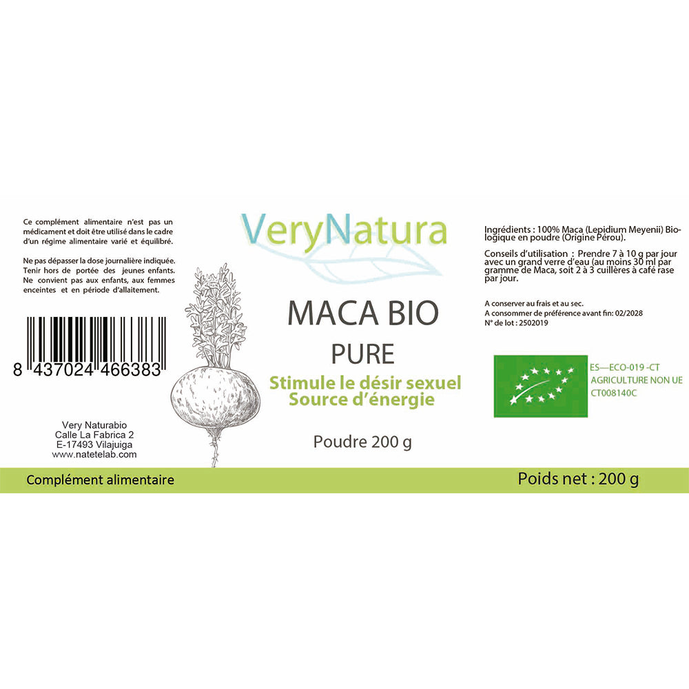 Maca Bio : Désir Sexuel & Vitalité