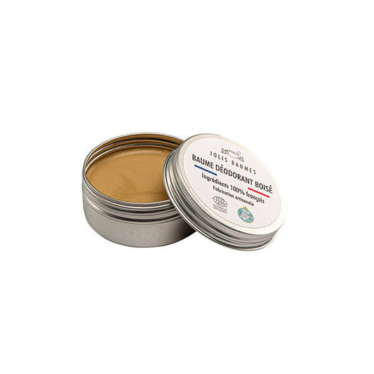 Baume déodorant boisé