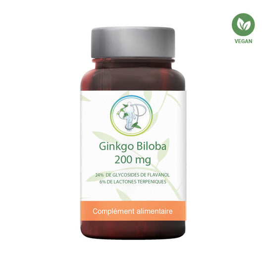 Ginkgo Biloba inaltéré 24/6% : Mémoire & Concentration