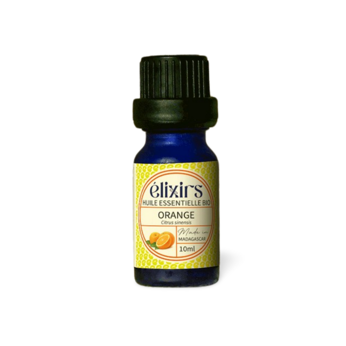 Huile Essentielle d'Orange Douce Bio (Citrus sinensis) : Détente, Sommeil & Digestion, 10 ml - Élixirs de Clara