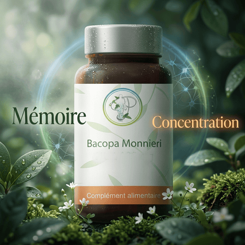 Bacopa Monnieri 45% Bacosides : Mémoire, Concentration & Charge Mentale - Planticinal