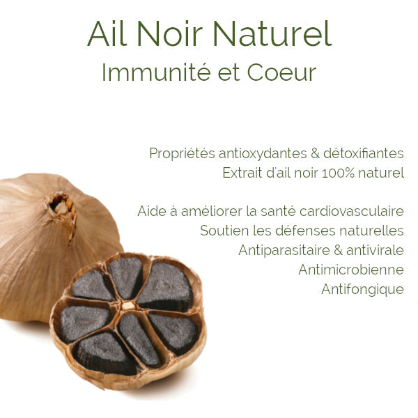 Ail Noir 1% Allicine : Cœur & Circulation