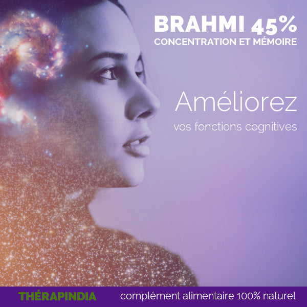 Brahmi 45 % Bacosides : Santé du cerveau
