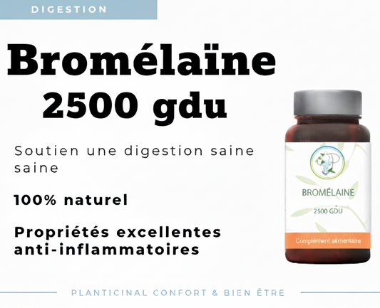 Bromélaine 400 mg 2500 GDU