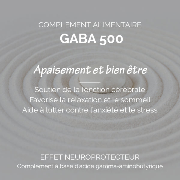 Gaba 500 mg : Anxiété & Moral