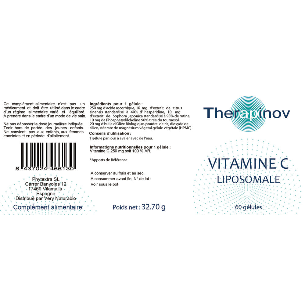 Vitamine C Liposomale : Immunité & Vitalité