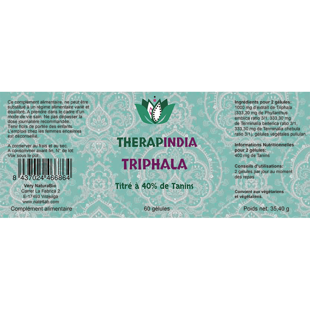 Triphala 40% Tanins (Therapindia), photo 3