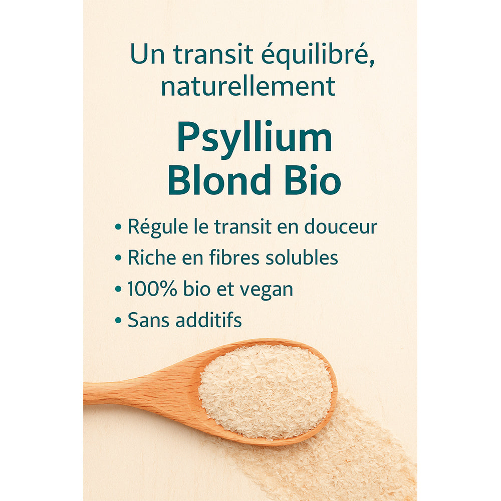 Psyllium Blond Bio :  Digestion & Transit