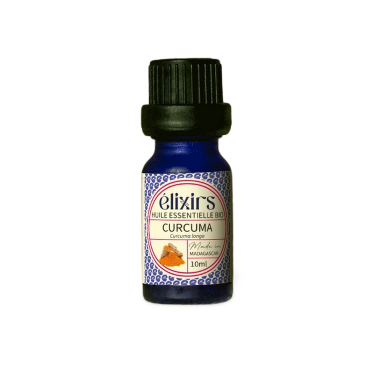 Huile Essentielle de Curcuma Bio (Curcuma longa) : Articulations, Digestion & Peau, 10 ml - Élixirs de Clara