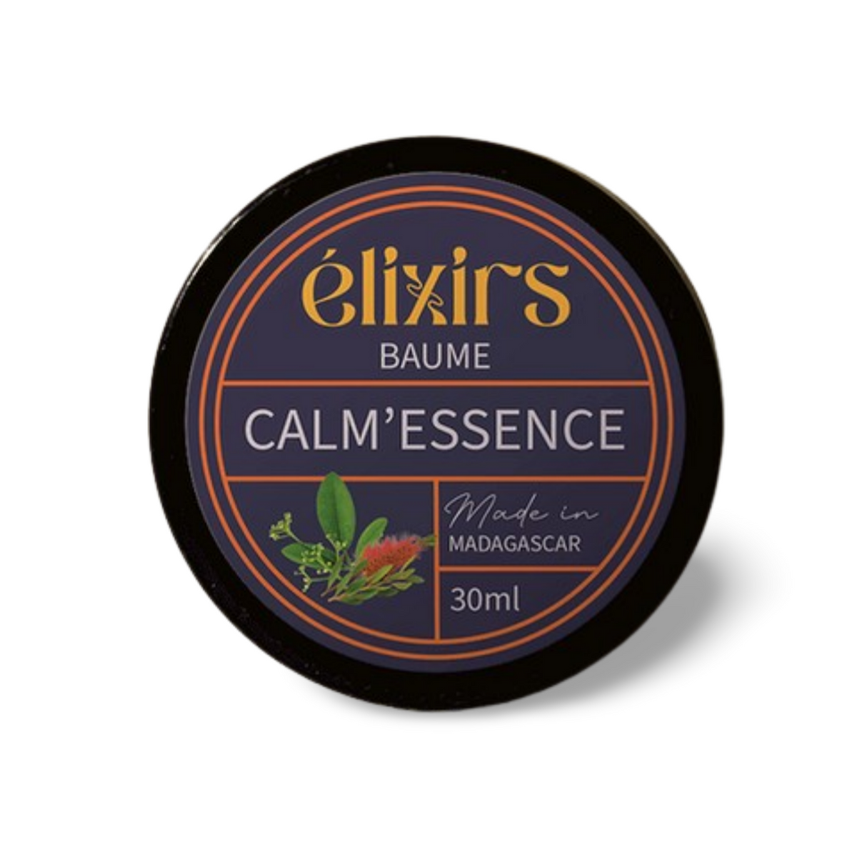 Calm'Essence | Baume respiratoire bio au ravintsara, niaouli et eucalyptus - Élixirs de Clara