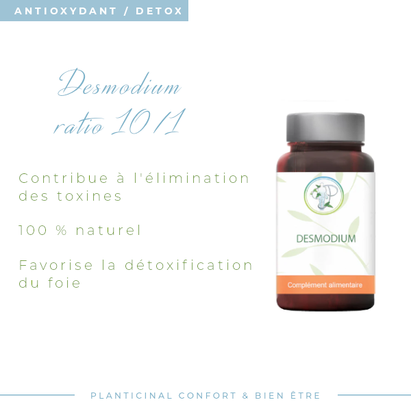 Desmodium ratio 10/1 : Santé du foie & Detox